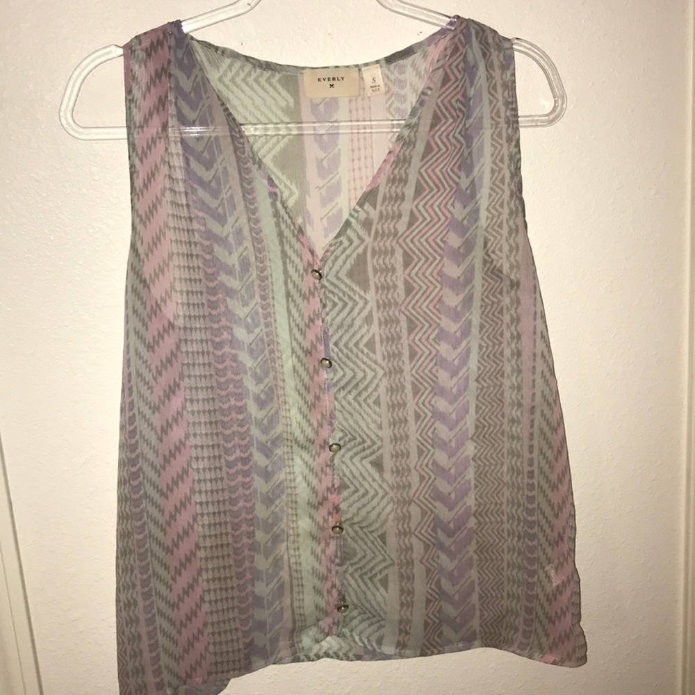 EVERLY sleeveless top